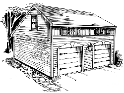 2 Car Garage Plans