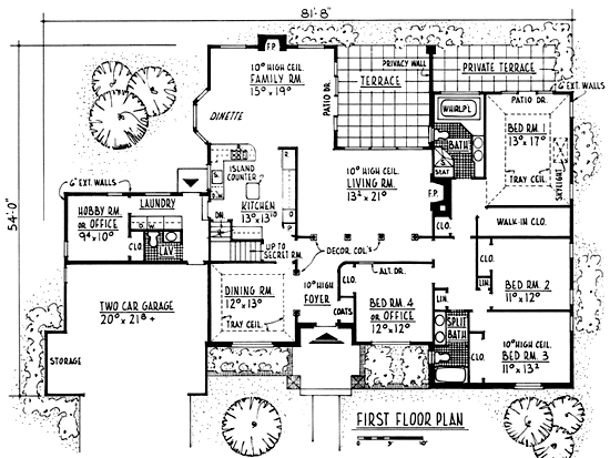 house plans with hidden rooms